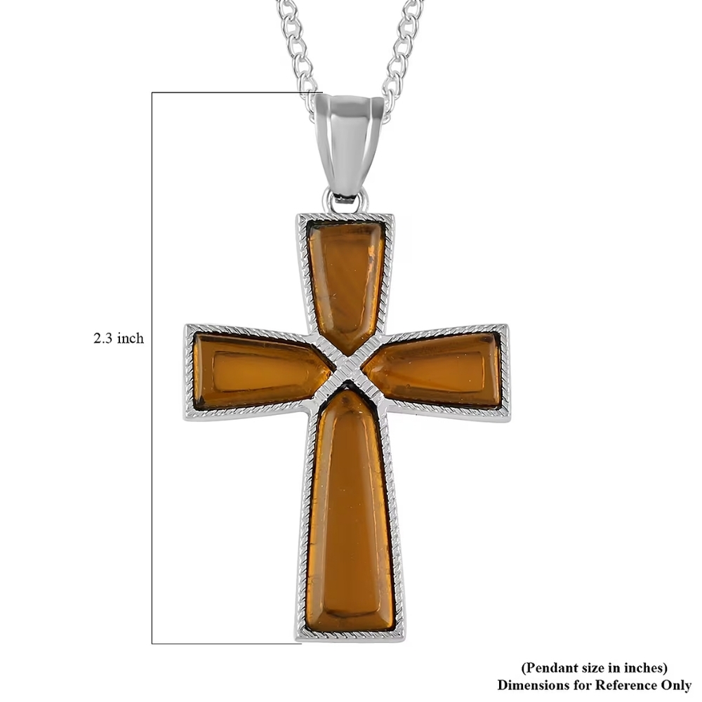 Smoky Quartz Cross